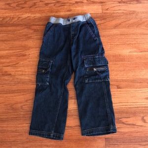 Hanna Andersson cotton blue Denim Pants size 120